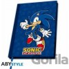 The Hedgehog Zápisník Sonic Sonic linkovaný A5