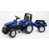 FALK - Šliapací traktor New Holland T8 s vlečkou (FA-3090B)