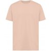 Tričko Iqoniq Kakadu relaxed fit z bavlny, oranžová peach nectar, M