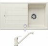 Blanco ZIA 45 SL biela soft + excentrické ovládanie + Blanco DARAS biela soft 526935