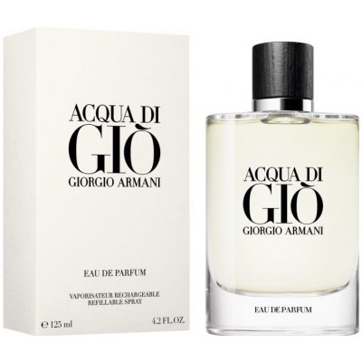 Giorgio Armani Acqua di Giò Pour Homme refillable, Parfémovaná voda, Pánska vôňa, 125ml