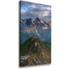 Vertikálny foto obraz na plátne Horské vrcholy 50x100 cm