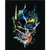 Zuty – Batman a lebka, 40 × 50 cm, bez rámu a bez napnutia plátna 8596530135364