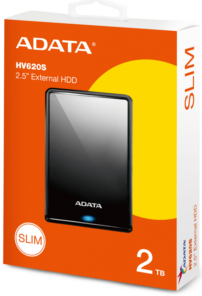 ADATA HV620 2TB, AHV620S-2TU31-CBK