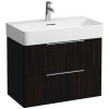 Laufen Základná skrinka pod umývadlo 73,3 cm, tmavohnedý jilm H4023521102631