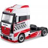 Bburago MB Actros Gigaspace černá bílá 1:43