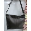 Katrin's Fashion Tmavohnedá kožená crossbody kabelka Grosso grossocross006a - Tmavohnedá grossocross006a