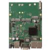 MikroTik RouterBOARD RBM33G, dvojjadrový 880MHz, 256MB DDR3, 3x GLAN, 2x mini-PCIe, 2xSIM slot, 1xM.2, USB, RS232, vrát