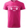 Silný ročník - Letopočet 1976 - Klasické pánske tričko vyššej gramáže - 2XL ( Purpurová )