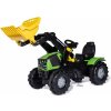 Rolly Toys Šľapací Traktor DEUTZ-FAHR 5120 s čelným nakladačom, pre deti od 3 do 8 rokov