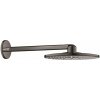 Grohe Rainshower horná sprcha so sprchovacím ramenom 31x31 cm okrúhly Hard Graphite 26475A00