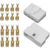 Spojovací konektor FASTON 6,3 mm [10 ks] Počet pinov: 8 pinov