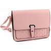 Kabelka crossbody 23x17 cm - púdrová