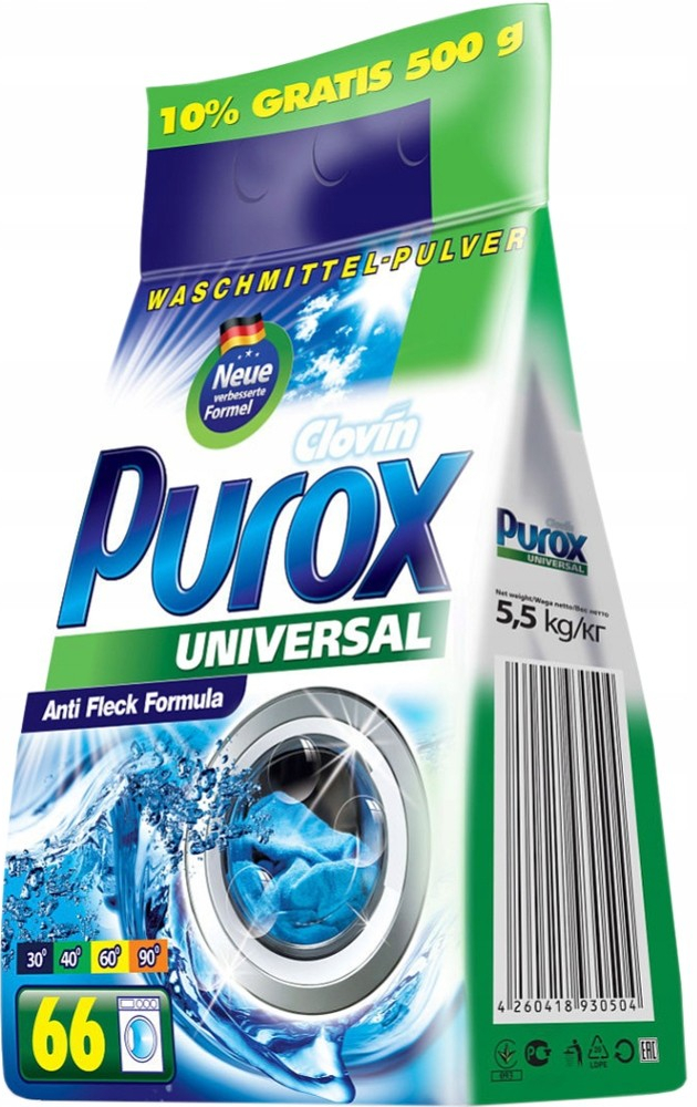 Purox Prací prášok Universal 5,5 kg 78 PD