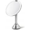 Simplehuman Kozmetické zrkadlá - Kozmetické zrkadlo s LED Dual light osvetlením, kefovaná nerezová ST3052