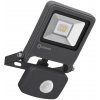 LED reflektor 10W 800lm 3000K IP65 sivý so senzorom pohybu LEDVANCE Floodlight Endura