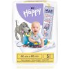 Bella Baby Happy SIze L jednorazové prebaľovacie podložky 60x60cm 5 ks
