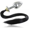 Metalhard Black Hair Pony Plug Anal