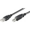 PremiumCord KU2AB3BK Kabel USB 2.0, A-B, 3m barva černá
