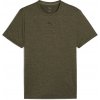Pánske tričko Puma, M TAD ESSENTIALS HEATHER CAT TEE khaki,čierna XXL