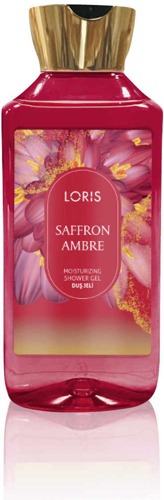 LORIS Saffron Ambre inšpirované parfémom Baccarat Rouge 540 - MFK - sprchový gél dámsky 295 ml