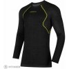 La Sportiva Wool40 Aero Longsleeve tričko, čierna/žltá M
