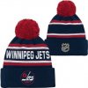 Outerstuff Detská zimná čiapka Winnipeg Jets NHL 3Rd Jersey Jacquard Cuff Pom