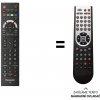 Predátor Panasonic TX-58JX800E náhradný diaľkový ovládač iného vzhľadu.