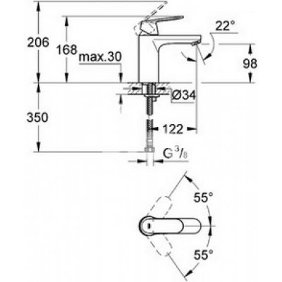 Grohe Eurosmart Cosmopolitan 23327000