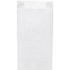 Wimex Papierové vrecko s bočným skladom biele 10+5 x 22 cm `0,5kg` (1000 ks)
