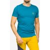 La Sportiva Lezecké tričko Climbing on the Moon T-Shirt turchese/giallo
