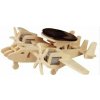 Nixim 3D Puzzle - Výstražné lietadlo natural solárne