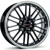 Alu disk Borbet CW 2 7x17, 5x114,3, 72.5, ET40 black rim polished