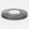 Stuha brokátová - 32,9m x 1,2 cm : strieborná/sivá
