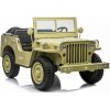 LeanToys LeaToys l7455 Elektrické autíčko JEEP Willys 4x45W motor, zelená