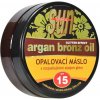 VIVACO Opalovací máslo Glitter effect s BIO arganovým olejem SPF 15 SUN 200 ml