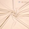 Kostýmová látka strečová gabardén, kremová - zvyšok tkaniny, dĺžka 35 cm