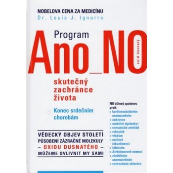 Program Ano NO skutečný zachránce života - J. Ignarro Louis