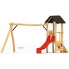 Playground System DETSKÉ IHRISKO zostava so šmýkačkou a hojdačkou z akátu Strašilka 1
