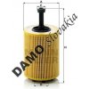 MANN FILTER Olejový filter MANN FILTER HU 719/7 x