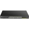D-Link DGS-1250-28XMP/E 24-port Gigabit PoE Smart Managed Switch with 4x 10G SFP+ ports, 370Watts DGS-1250-28XMP/E