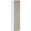 Hansgrohe Xevolos E - Vysoká skrinka 40x176x36 cm, 2 dvierka, pánty vpravo, matná biela/bronz 54221390