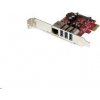 StarTech -3-portová karta PCI Express USB 3.0 + Gigabit Ethernet (PEXUSB3S3GE)