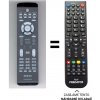 Predátor Philips DVD - 242254901575 DVDR3480/58 , DVDR3480/05 náhradný diaľkový ovládač iného vzhľadu