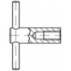 TOOLCRAFT 137861 kolíková matica M16 DIN 6305 ocel leštené 1 ks; 137861
