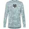 MTB Dres Fox Racing x Trek Ranger s dlhými rukávmi - Blue Camo Veľkosť: S