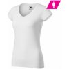 MALFINI FIT V-NECK 162 Tričko dámske 1620013 S 00 biela