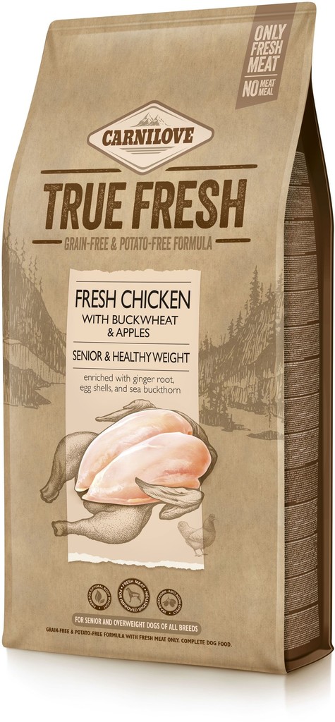 Carnilove True Fresh Chicken Senior & Healthy Weight 11,4 kg