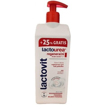 Lactovit Lactourea regenerační tělové mléko s dávkovačem 400 ml