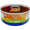 N&D CAT PUMPKIN Adult Duck & Pumpkin 70 g